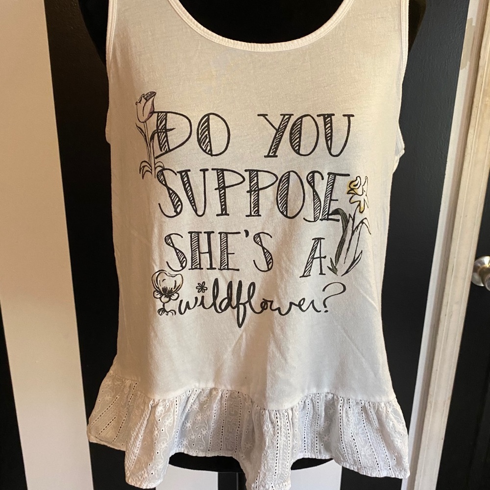 Alice in Wonderland tank top